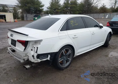 2017 Audi A4 2.0T Premium z USA, uszkodzony, nr VIN WAUENAF43HN009732